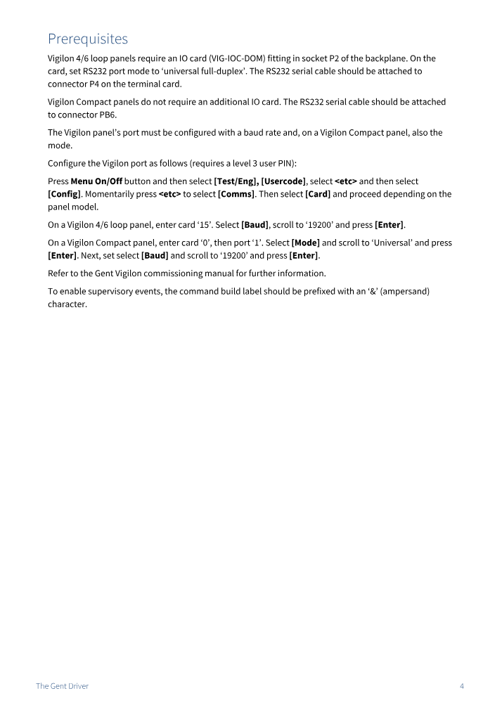 Preview thumbnail of page 4 of the Gent Driver Manual PDF document.